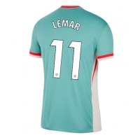 Maglia Calcio Atletico Madrid Thomas Lemar #11 Seconda Divisa 2024-25 Manica Corta